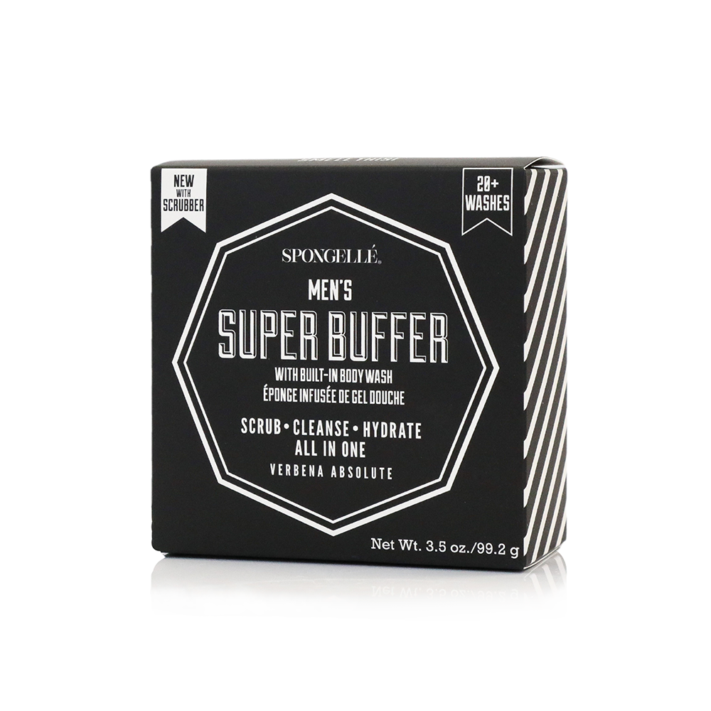 20+ Men's Super Buffer w/ Scrubber  (Black)