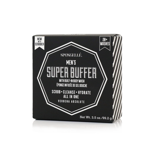 20+ Men's Super Buffer w/ Scrubber  (Black)
