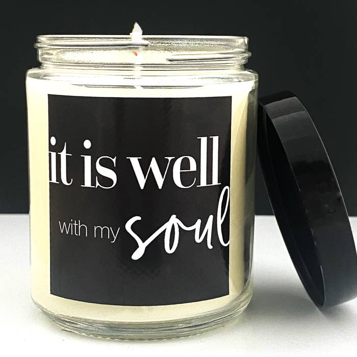 It Is Well With My Soul-Candle