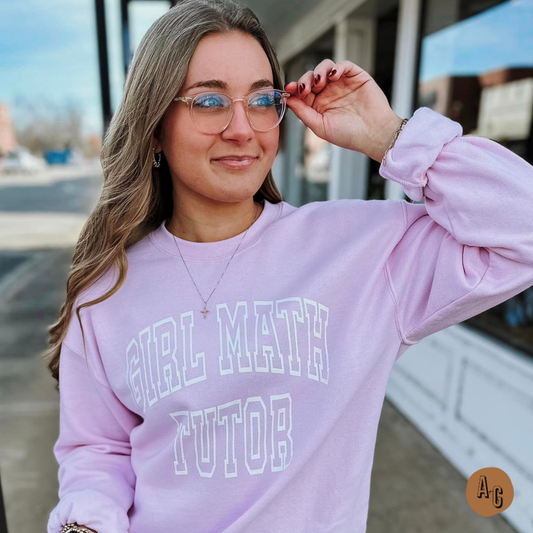 Girl Math Tutor-Pink