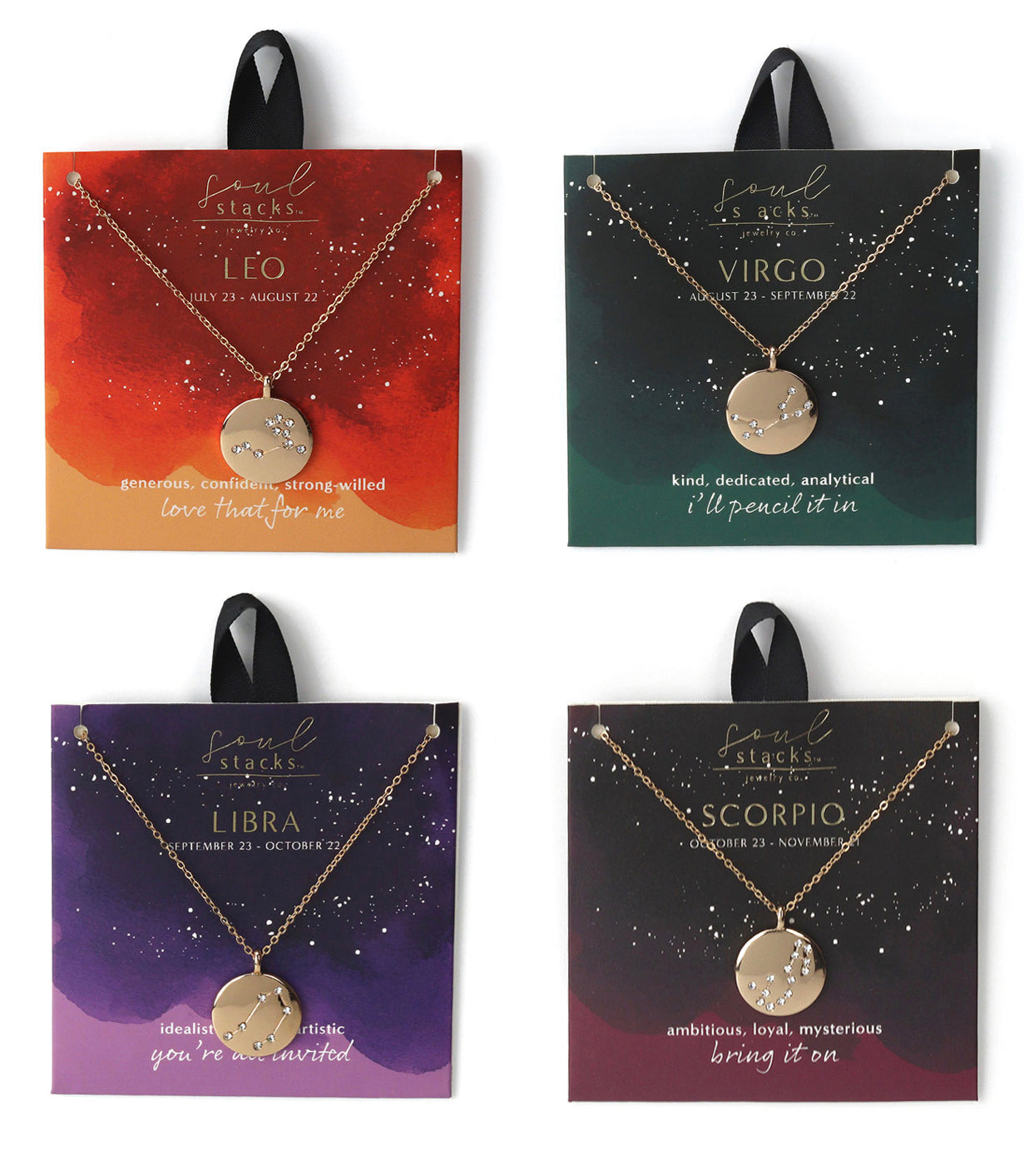 Star Sign Pendant Necklace