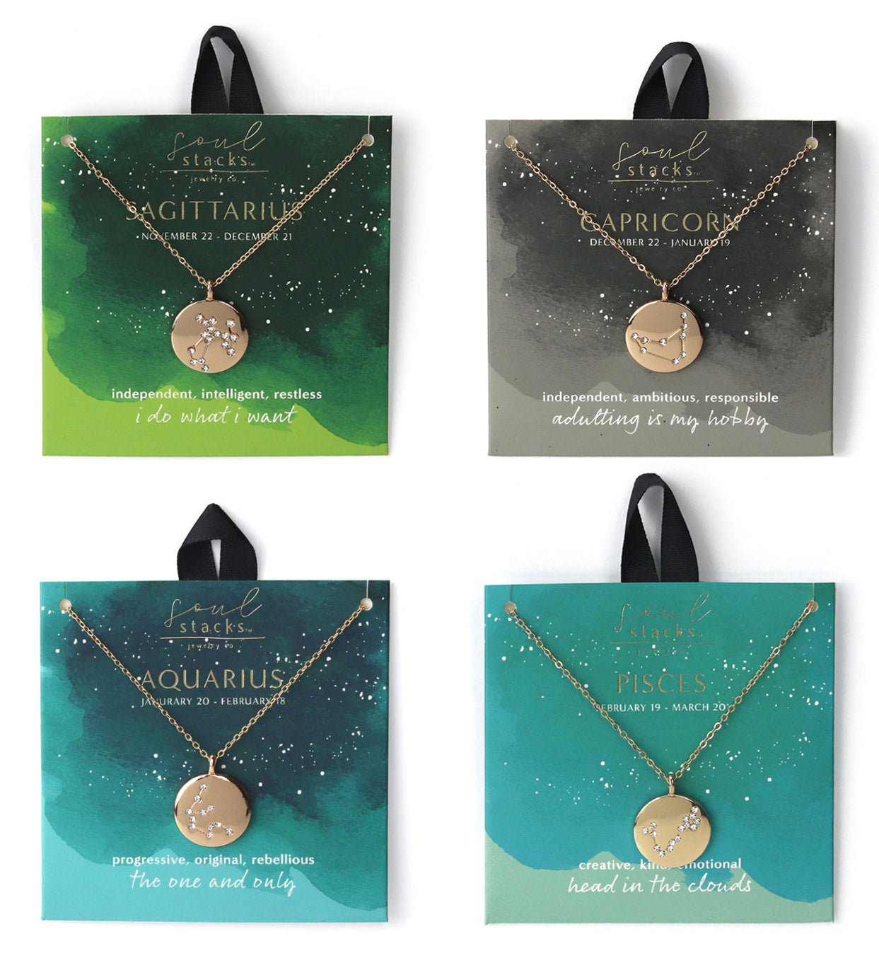 Star Sign Pendant Necklace