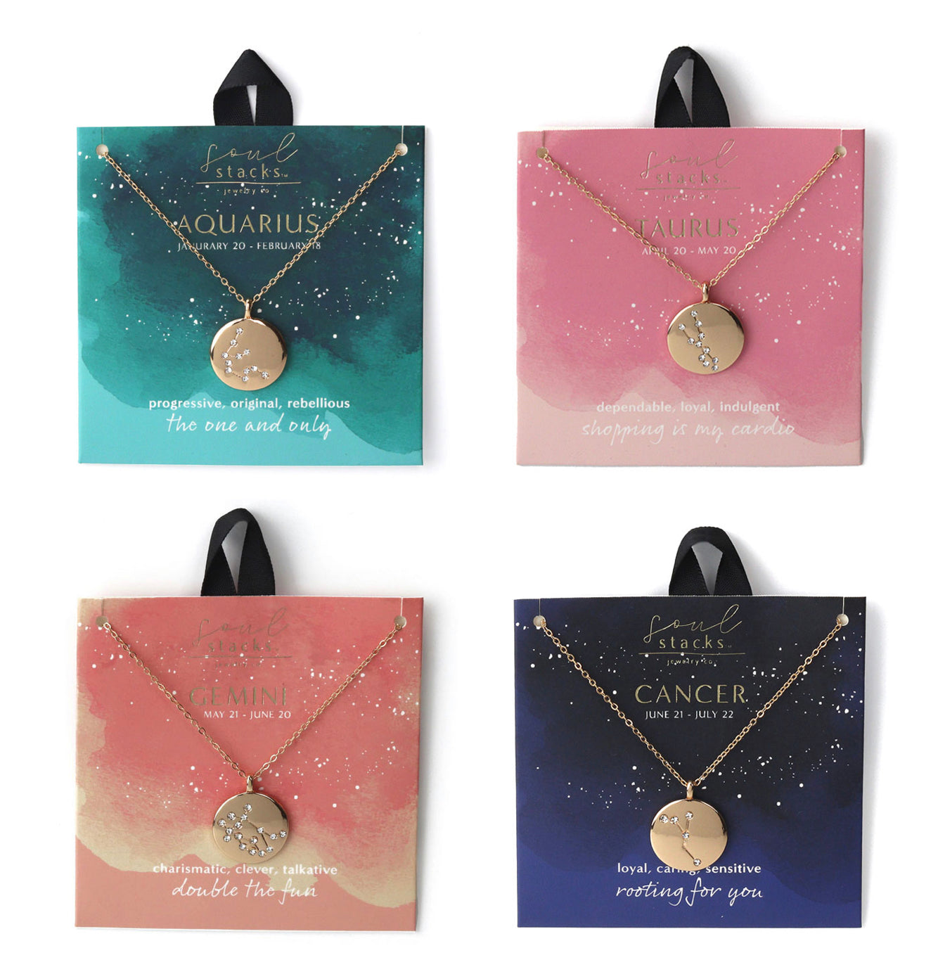 Star Sign Pendant Necklace