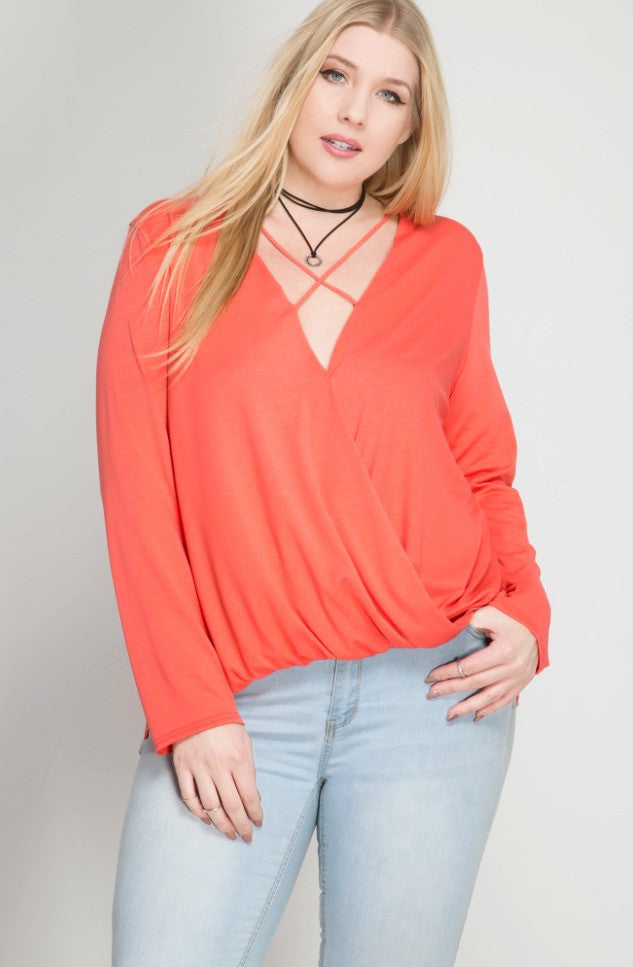 Criss-Cross Because You Can-Top Coral