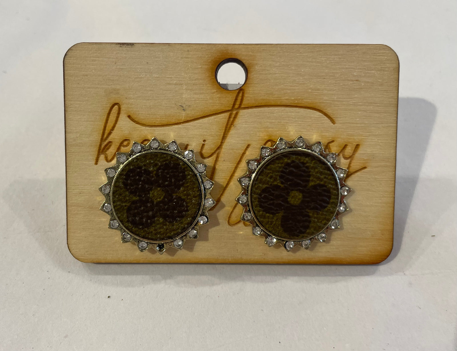 Louis Vuitton Circle Earrings